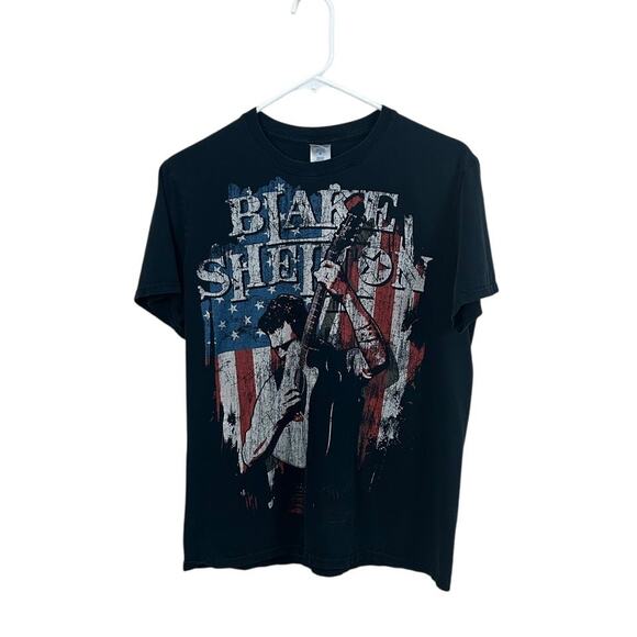 Blake Shelton Black Band Tee size M - Picture 1 of 8